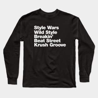 Old School Flicks Long Sleeve T-Shirt